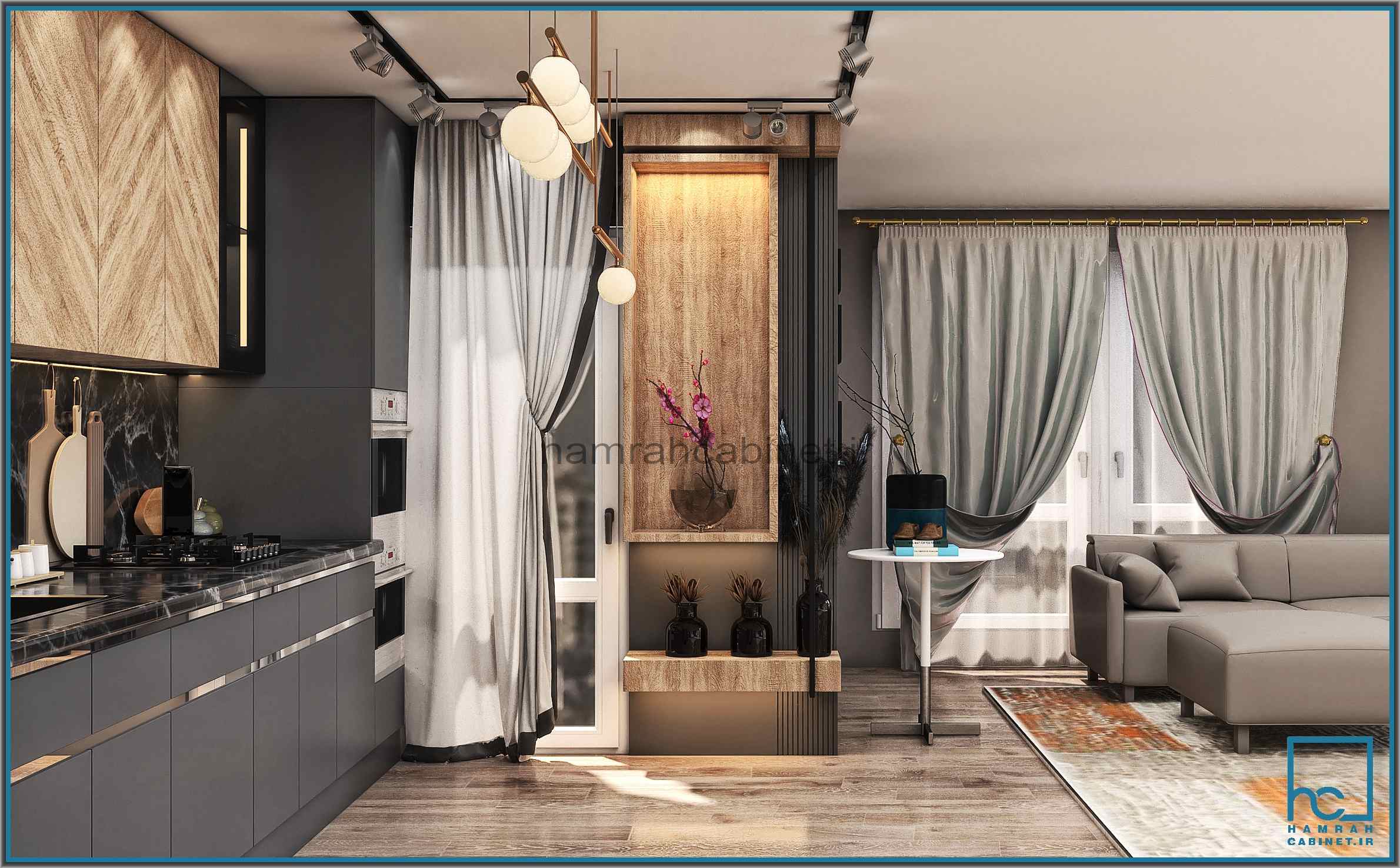 کابینت مدرن ژورنالی45